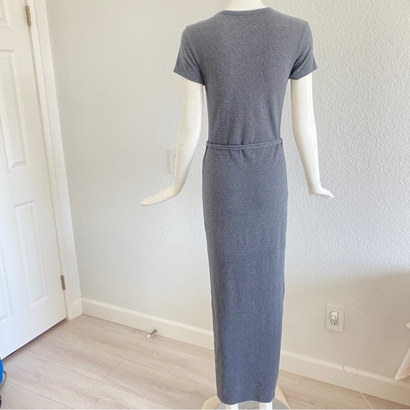 James Perse Short Sleeve Stretch Maxi Dress - Picture 4 of 9